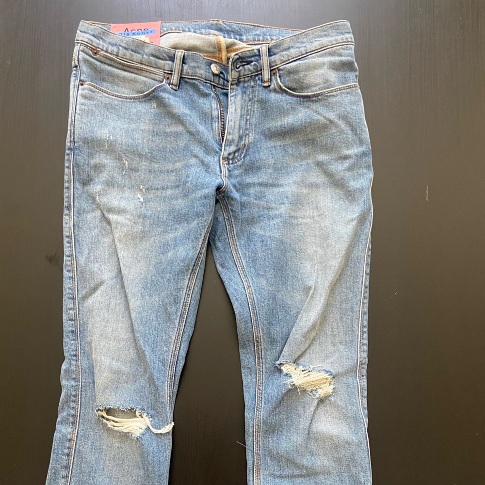 Acne Studios Max Mid Jean. men’s 31, hemmed to a 31 length